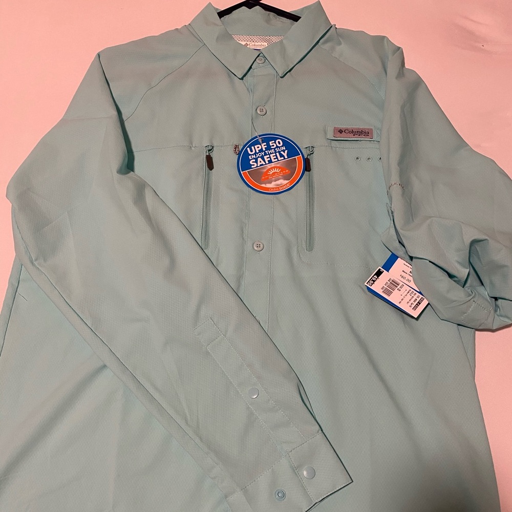 Men’s medium Columbia dri-fit long sleeve